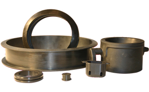 Rubber compression molding
